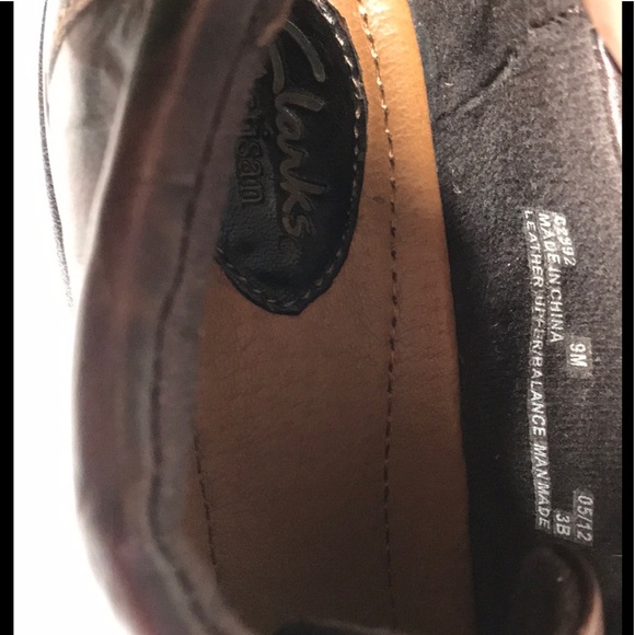 Clark’s Artisian leather upper decorative button 9M - Picture 8 of 9